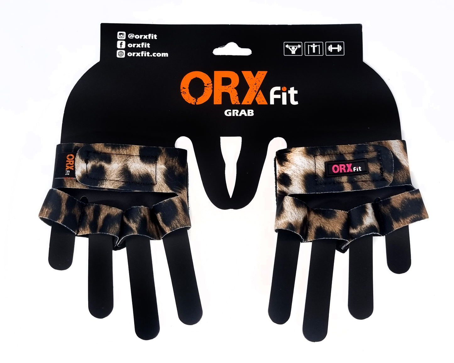 Guantes Grab Leopard Mujer
