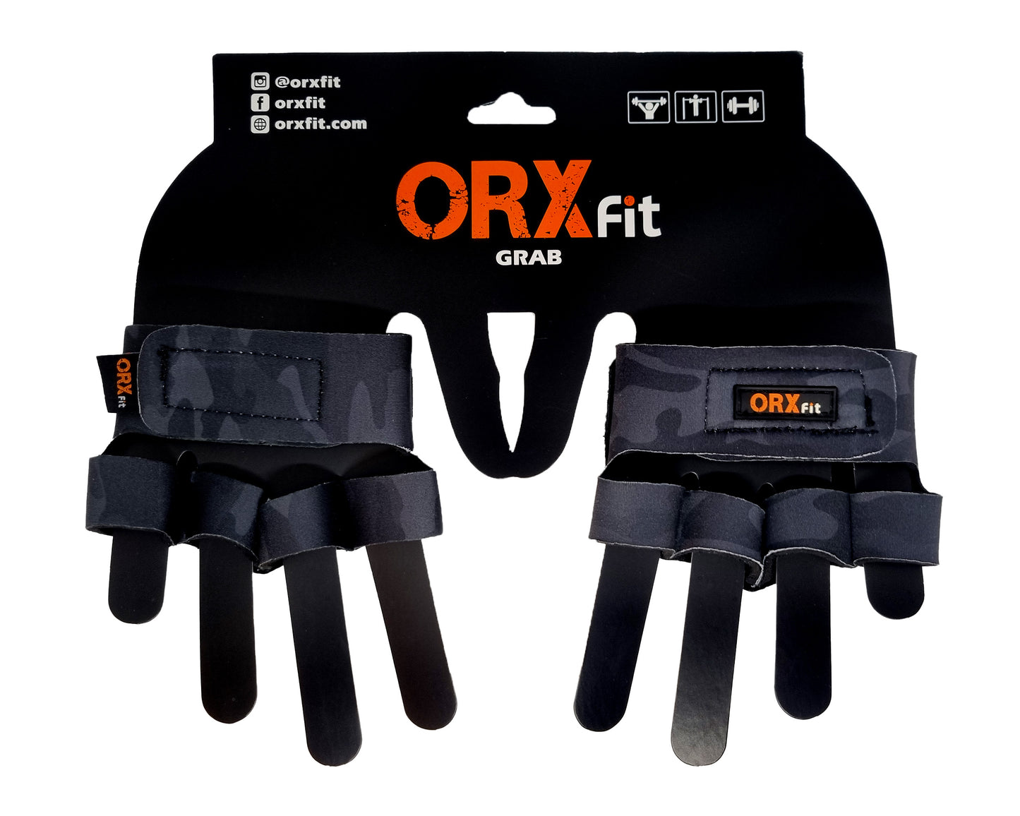 Guantes Grab Black Camo Hombre