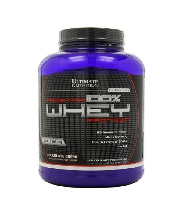 Prostar 100% Whey Protein 5lbs Ultimate Nutrition 80 servicios
