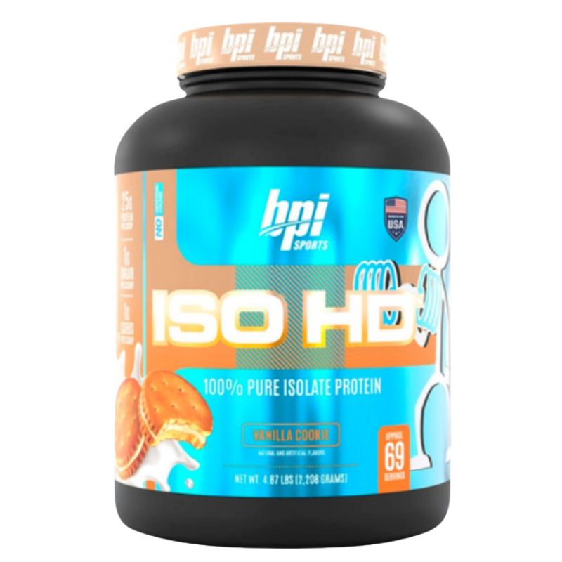 Proteína Bpi Iso Hd 4.8 Lbs Vanilla Cookie