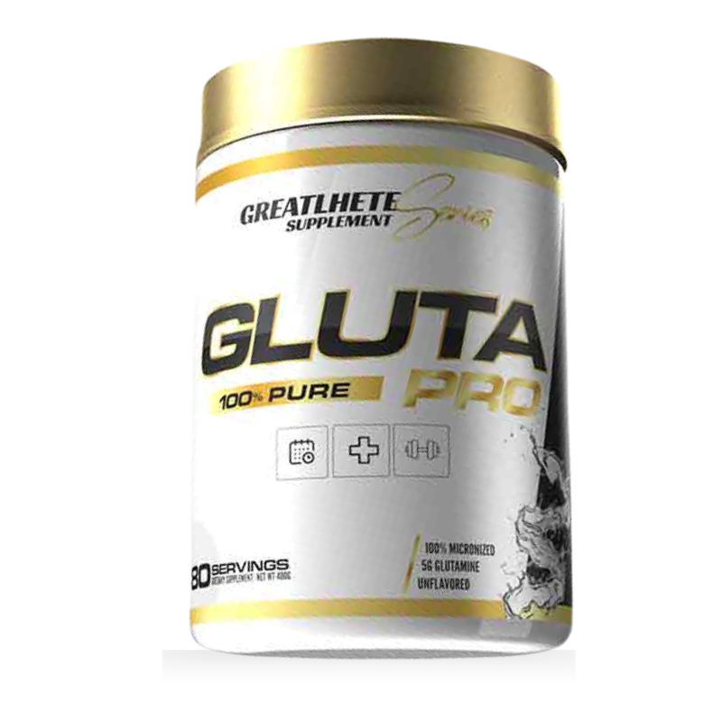 Gluta Pro 100% Pure - 400 Gr. 80 Servicios- Greatlhete