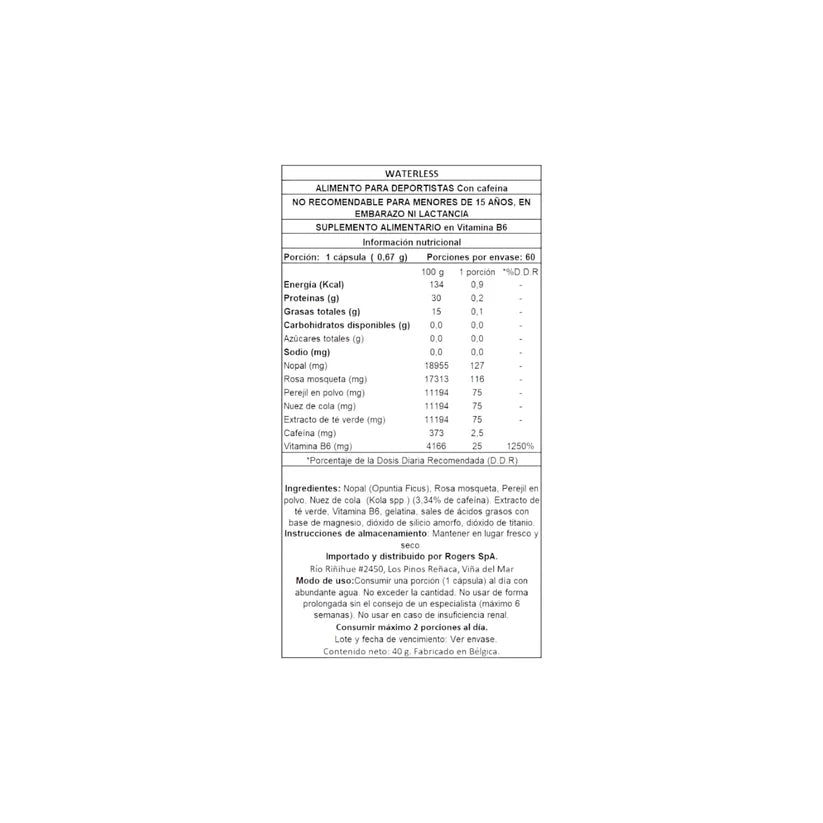 Diurético Skinny Waterless 60 Caps- Easy Body