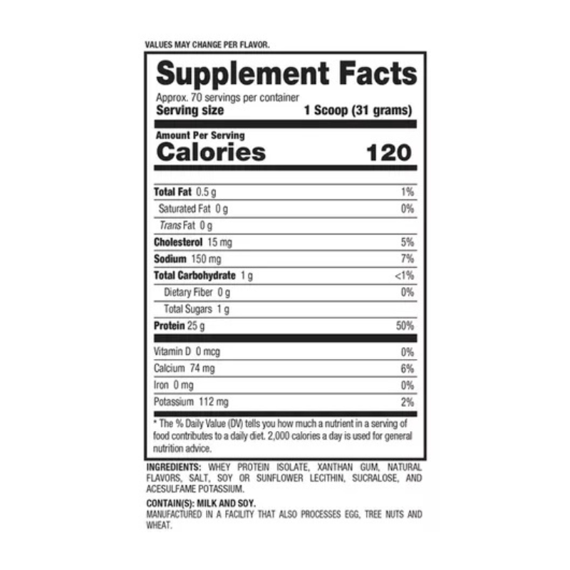 Proteína Bpi Iso Hd 4.9 Lbs Chocolate Brownie