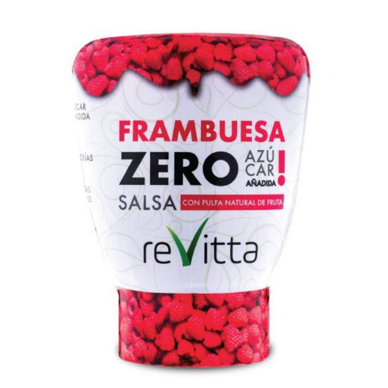 mermelada de frambuesa zero azucar revitta