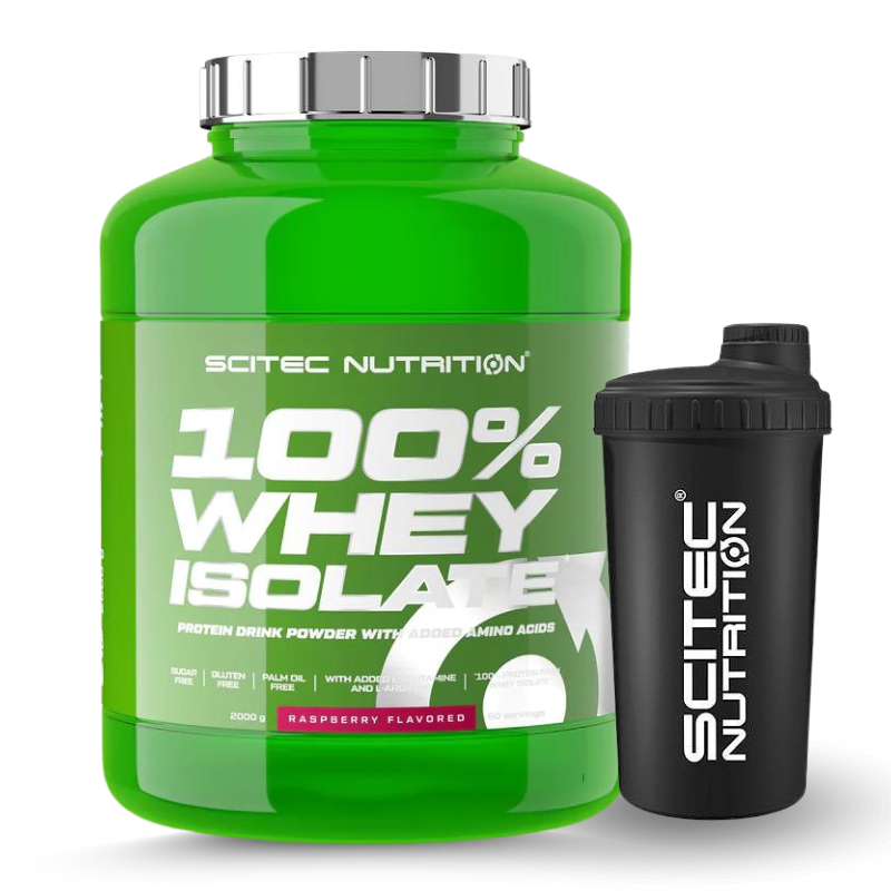 Proteína 100% Whey Isolate Scitec 2.000 Grs / Raspberry