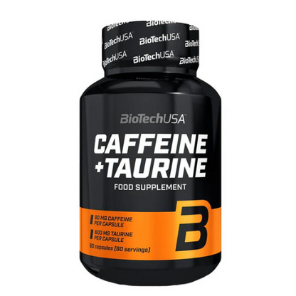 Caffeine + Taurine BioTechUsa 60caps