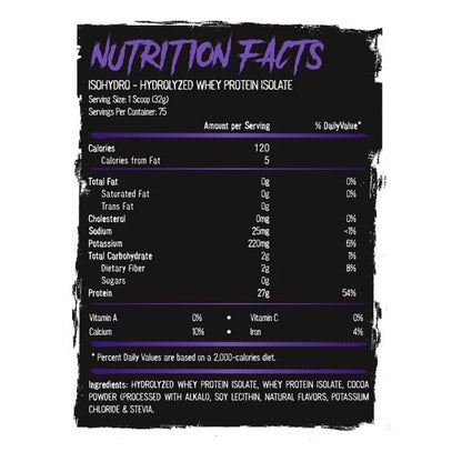 Proteina Hexacore Iso Hydro 5.2 lbs