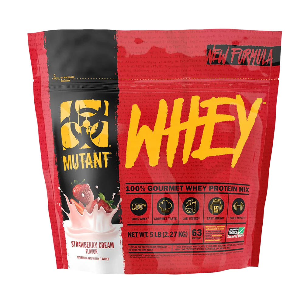 Proteína Mutant Whey 5 LB / Strawberry Cream