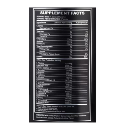 Proteína Kiffer Whey Performance 5 Lb / Banana (Sin Lactosa)