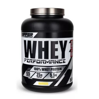 Proteína Kiffer Whey Performance 5 Lb / Banana (Sin Lactosa)