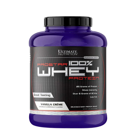 Prostar 100% Whey Protein 5lbs Ultimate Nutrition 80 servicios