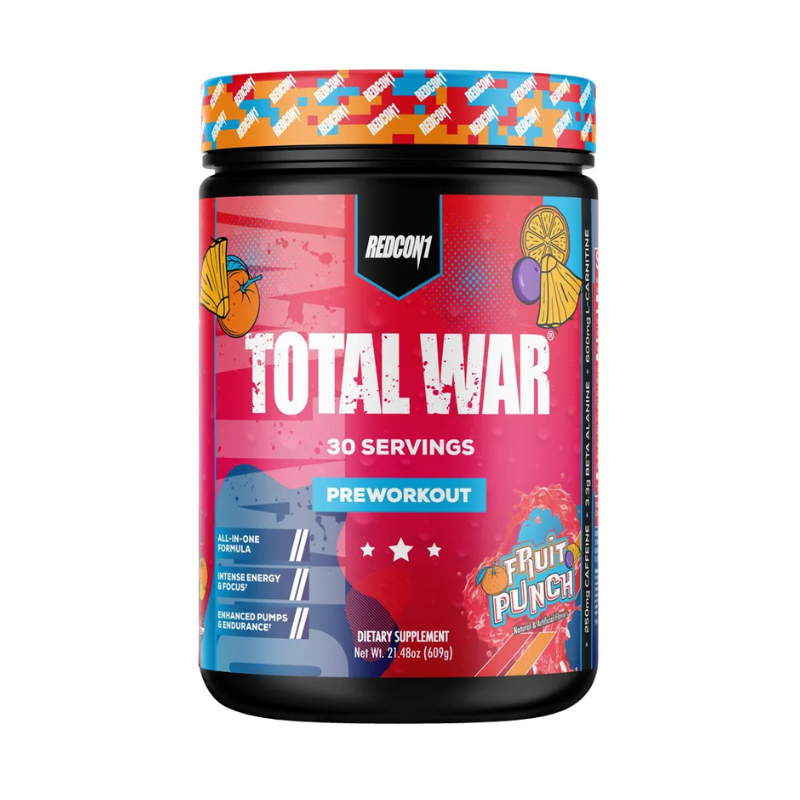 Total War Preworkout 30 Servicios Sabor Fruit Punch