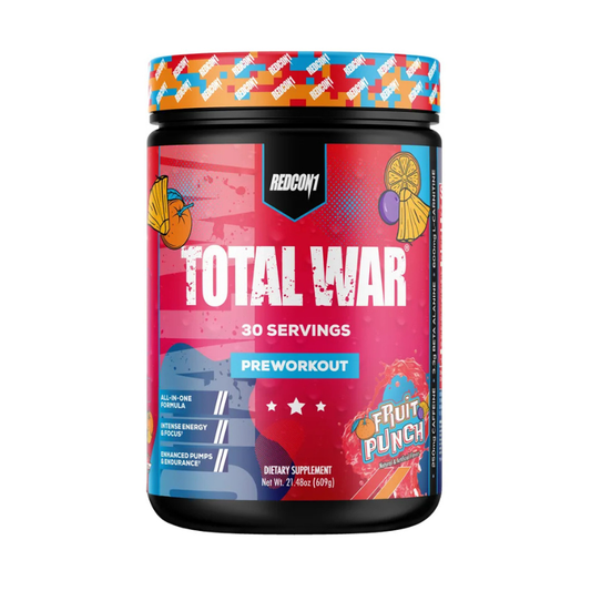 Total War Preworkout 30 Servicios Sabor Fruit Punch