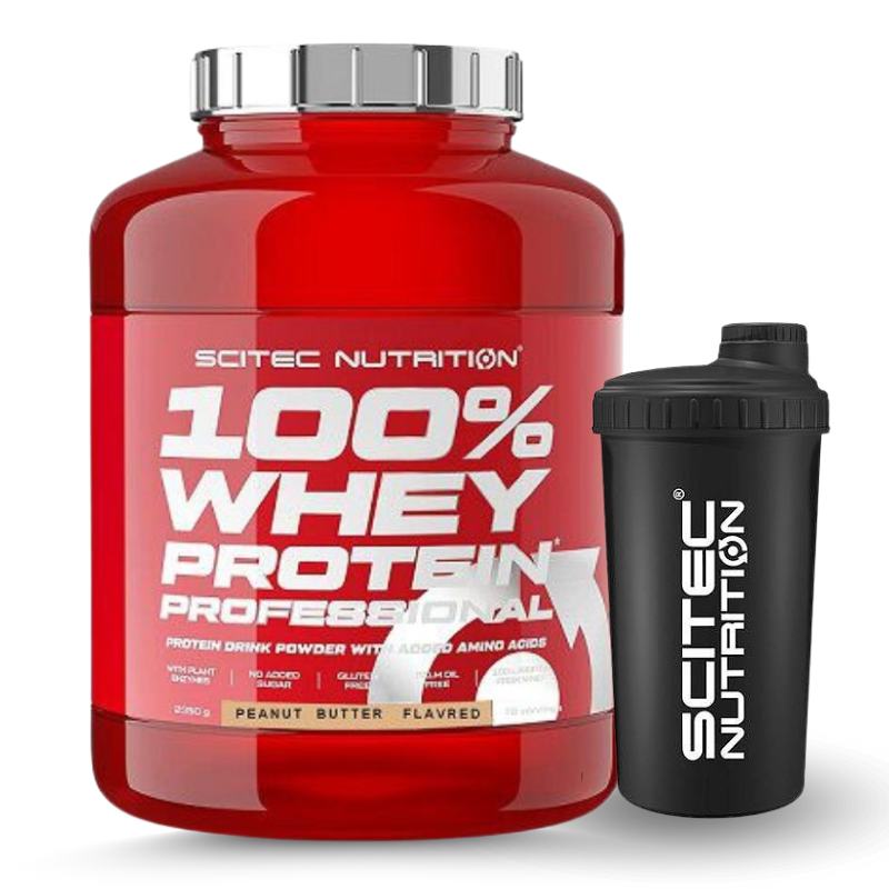 Scitec 100% Whey Protein Professional 2.350 GR / Mantequilla de Mani