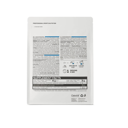 Creatina Ostrovit 500 G Bolsa