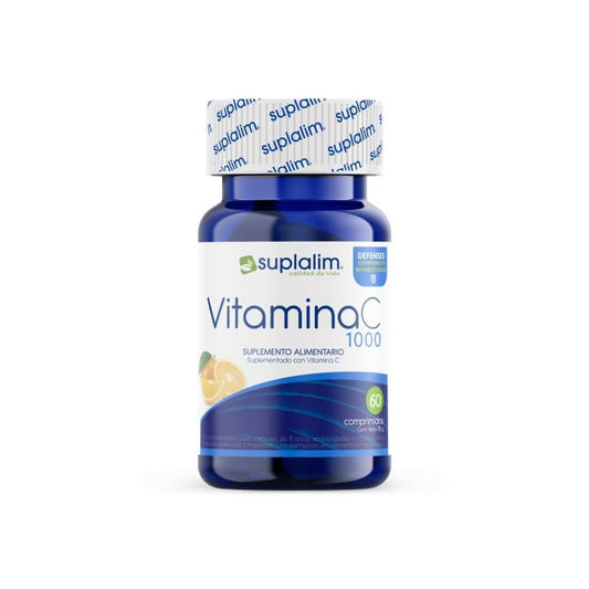 Vitamina C 1000mg Suplalim 60 cápsulas